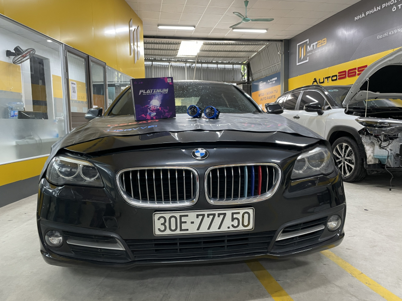 Độ đèn nâng cấp ánh sáng nâng cấp ánh sáng cho BMW 520I Titan platinum Led 9+3
